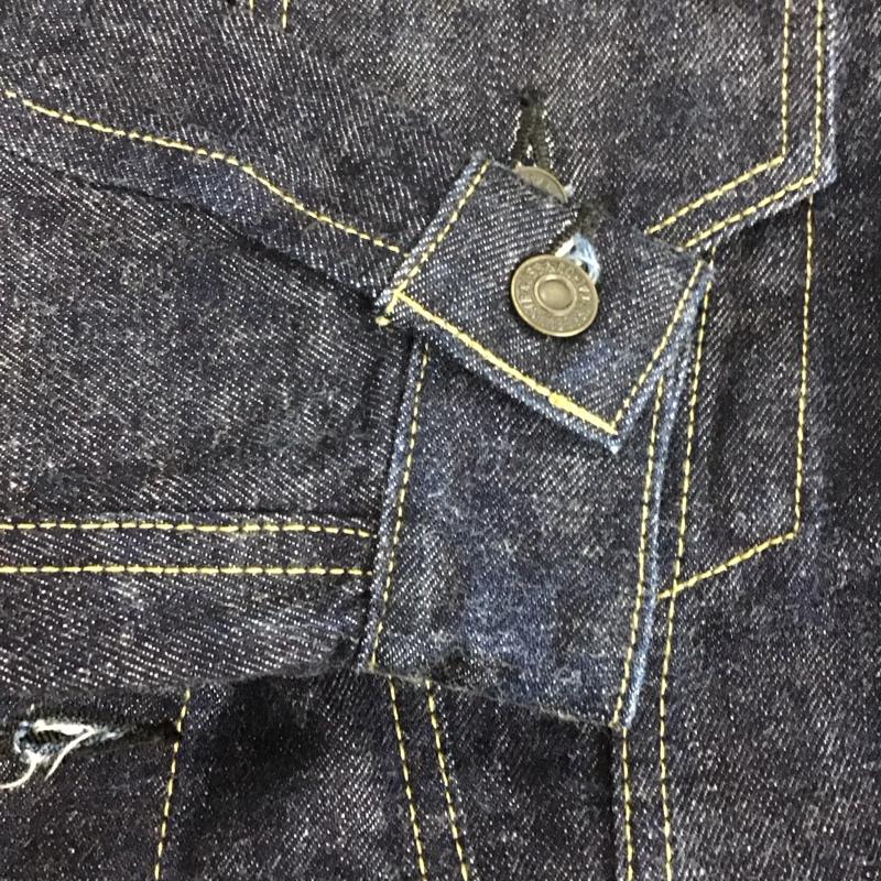 リーバイス Levi s ジャケット、上着 ジャケット、ブレザー Gジャン デニムジャケット 34 無地 インディゴ / インディゴ / メンズ USED 古着 中古 10106676