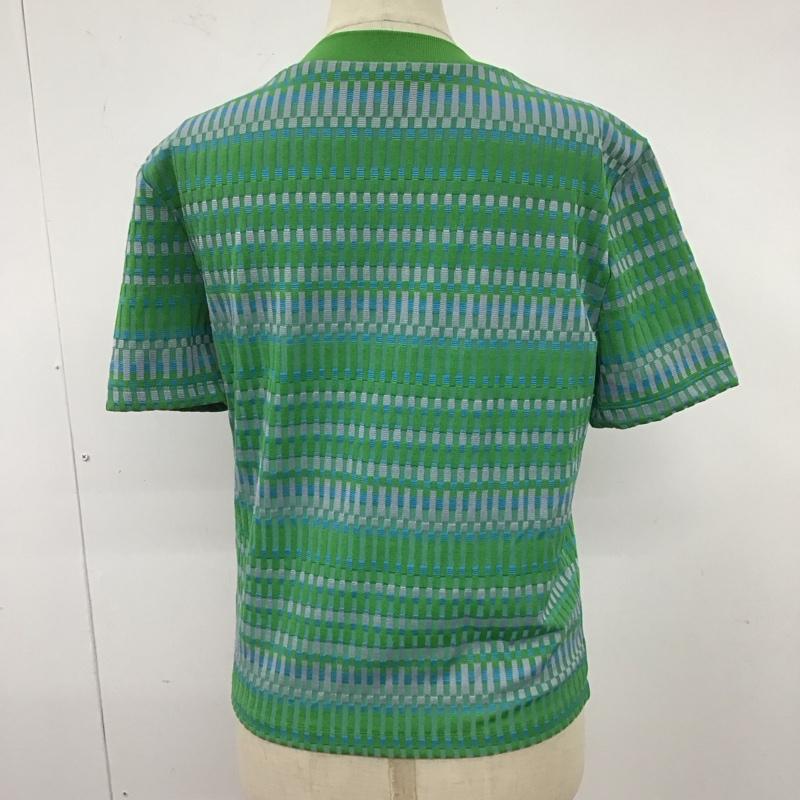 ザラ ZARA カットソー 半袖 半袖カットソー プリントTシャツ クルーネックカットソー M 総柄 マルチカラー / マルチカラー / レディース USED 古着 中古 10122715
