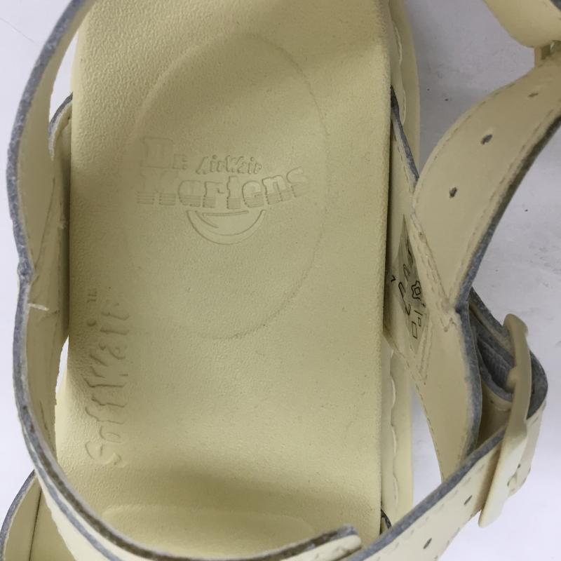 ドクターマーチン Dr.Martens サンダル サンダル VOSS MONO 27330282 US:7 ロゴ、文字 黄 / イエロー / レディース USED 古着 中古 10133780