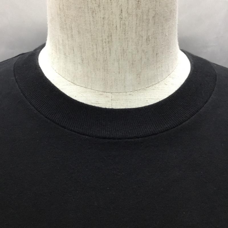 カーハート Carhartt カットソー 長袖 長袖カットソー クルーネックカットソー ロングスリーブカットソー プリントTシャツ M プリント 黒 / ブラック /  メンズ USED 古着 中古 10109365