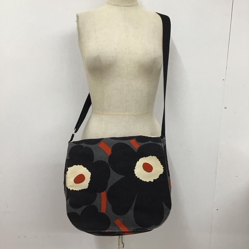 マリメッコ marimekko ショルダーバッグ ショルダーバッグ ウニッコ キャンバス 花柄 マルチカラー / マルチカラー / レディース USED 古着 中古 10123337
