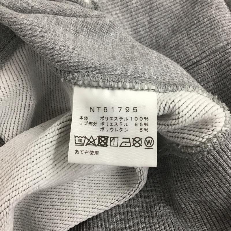 ザノースフェイス THE NORTH FACE パーカー 長袖 nt61795 カラーヘザードスウェットフーディ プルオーバーパーカー XL ロゴ、文字 灰 / グレー / メンズ USED 古着 中古 10127319
