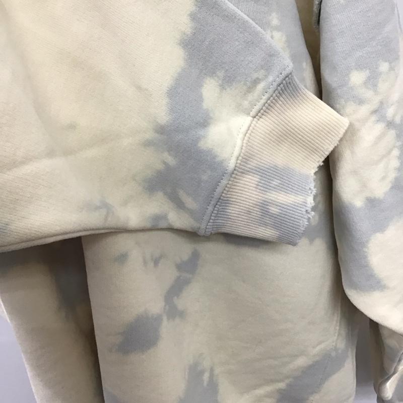 スライ SLY トレーナー 長袖 030eay80-6670 OVER BLEACH DAMAGE SW トップス FREE 総柄 マルチカラー / マルチカラー / レディース USED 古着 中古 10119784