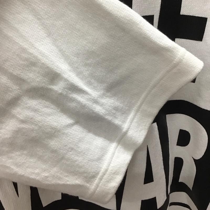 ヴィジョン ストリート ウェア VISION STREET WEAR カットソー 長袖 1305721 アンリアレイジ コラボ ZOOMUPLONGT-SHIRT ロンT プリントTシャツ M ロゴ、文字 白 / ホワイト / メンズ USED 古着 中古 10111813