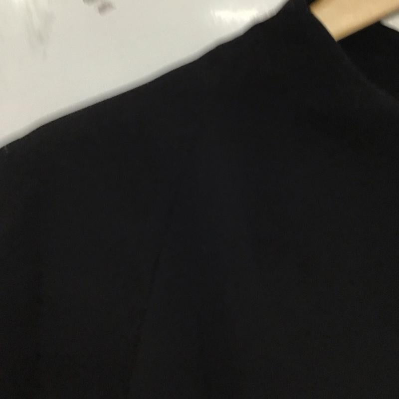 ザラ ZARA カットソー 半袖 半袖カットソー 無地Tシャツ ハイネックカットソー S 無地 黒 / ブラック / レディース USED 古着 中古 10129729