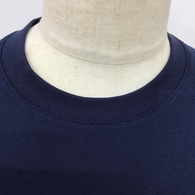 ワイスリー Y-3 Tシャツ 半袖 gv4114 Tシャツ 半袖カットソー スポーツウェア L ロゴ、文字 紺 / ネイビー / メンズ USED 古着 中古 10115938