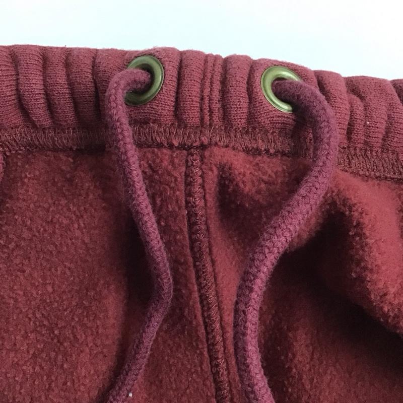 チャンピオン Champion ボトムス ボトムス C8-U211 スウェットパンツ 裏起毛 XL ワンポイント えんじ / ワインレッド / メンズ USED 古着 中古 10122624