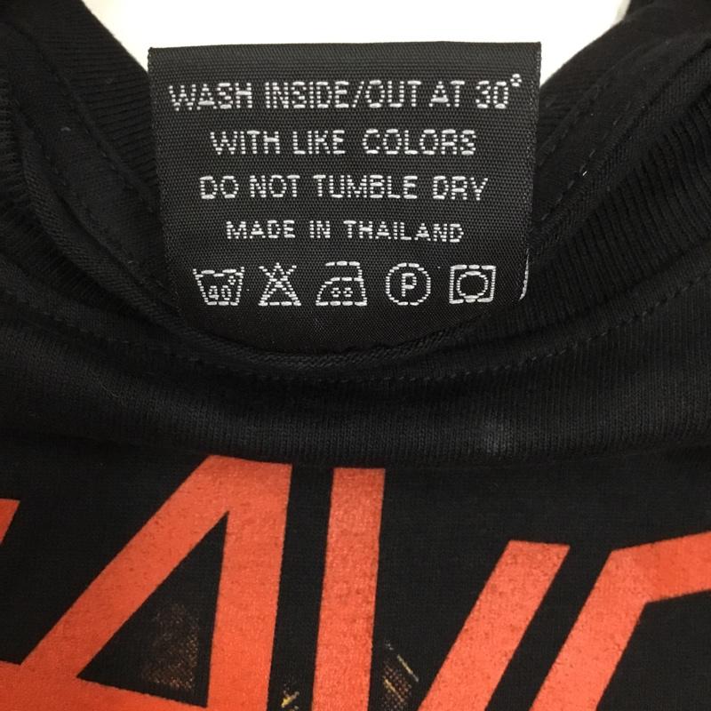 古着 USED Tシャツ 半袖 半袖カットソー プリントTシャツ クルーネックカットソー バンドTシャツ L プリント 黒 / ブラック / メンズ USED 古着 中古 10106905