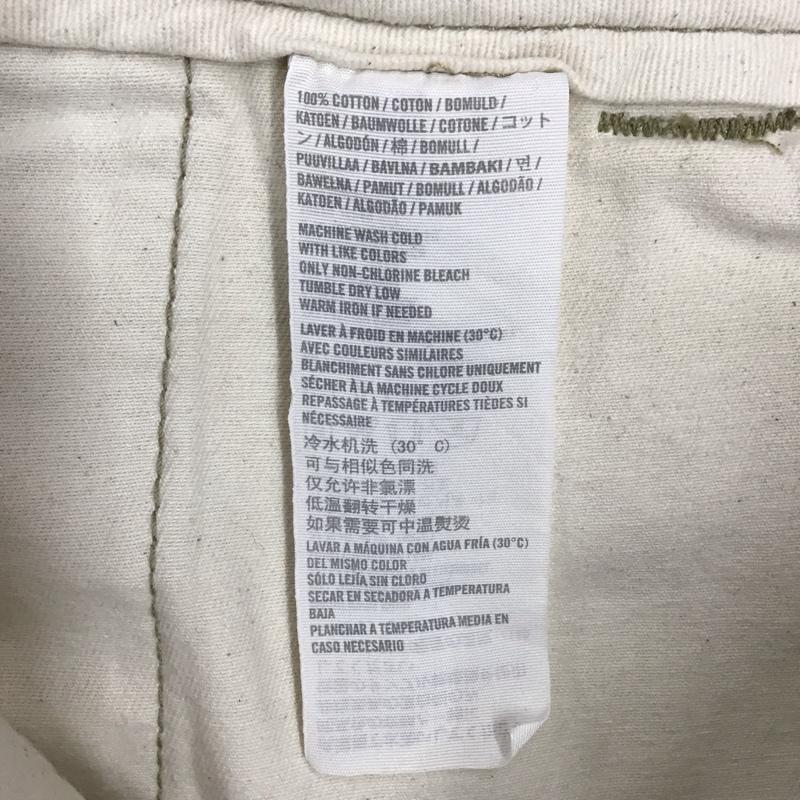 アバクロンビーアンドフィッチ ABERCROMBIE&FITCH パンツ チノパン チノパン カジュアルパンツ ワイドパンツ ストレートパンツ 28インチ 無地 ベージュ / ベージュ / メンズ USED 古着 中古 10116573