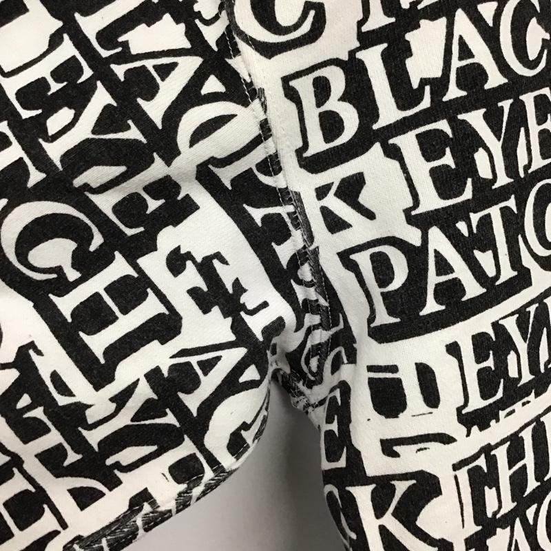 ブラックアイパッチ BlackEyePatch トレーナー 長袖 長袖トレーナー スウェット クルーネック プルオーバー XL プリント 白 / ホワイト / X 黒 / ブラック / メンズ USED 古着 中古 10138445