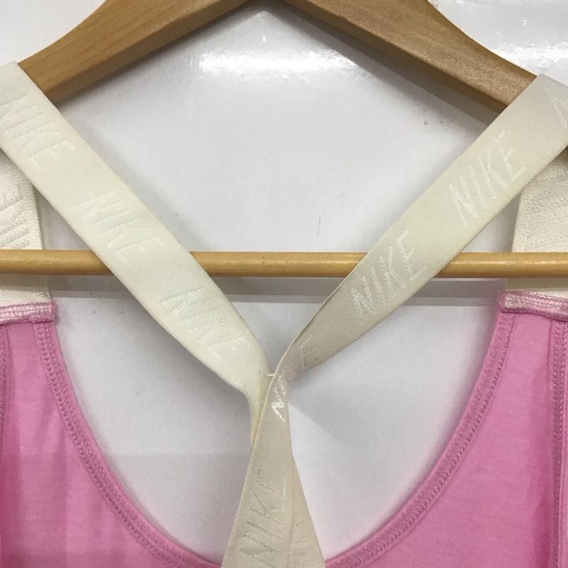 ナイキ NIKE タンクトップ タンクトップ AO9792-629 DRI-FIT ウィメンズ トレーニングタンクトップ スポーツウェア タグ付き L ロゴ、文字 桃 / ピンク / X 白 / ホワイト / レディース USED 古着 中古 10135567