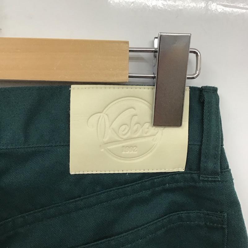 ケボズ KEBOZ パンツ チノパン S 無地 緑 / グリーン /  メンズ USED 古着 中古 10124443