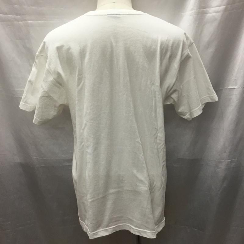 ダブルタップス WTAPS Tシャツ 半袖 半袖カットソー プリントTシャツ クルーネックカットソー 1 ロゴ、文字 白 / ホワイト / メンズ USED 古着 中古 10114300