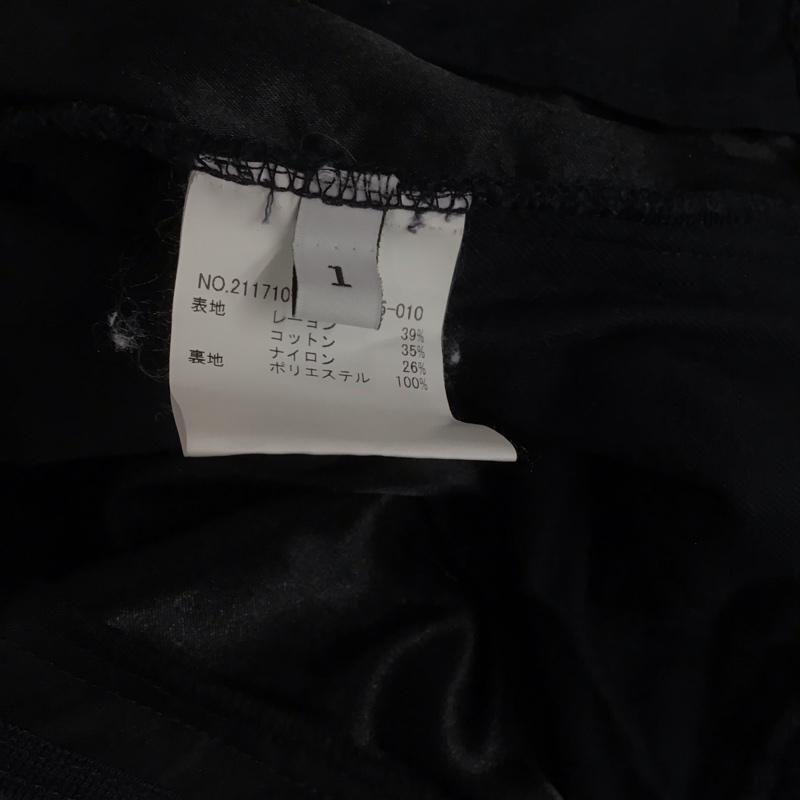 ルルウィルビー Loulou Willoughby パンツ スラックス テーパードパンツ レース 1 レース柄 紺 / ネイビー / レディース USED 古着 中古 10107373