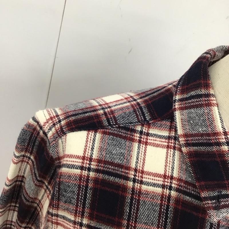 ローリーズファーム LOWRYS FARM シャツ、ブラウス 長袖 長袖シャツ カラーシャツ ポケットシャツ 長袖カットソー チェックシャツ M チェック マルチカラー / マルチカラー / レディース USED 古着 中古 10122419