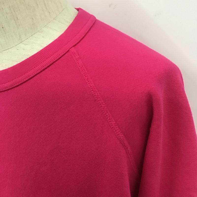 グッドオン Good On トレーナー 長袖 gobw-101c ラグランクルーネックスウェット XL 無地 桃 / ピンク / メンズ USED 古着 中古 10108090