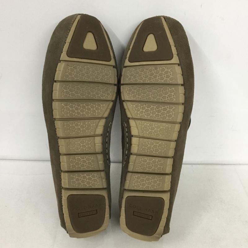 コールハーン COLE HAAN カジュアルシューズ カジュアルシューズ C25990 ゼログランド キャンプ モック ドライバー デッキシューズ 箱有 無地 茶 / ブラウン / メンズ USED 古着 中古 10136691