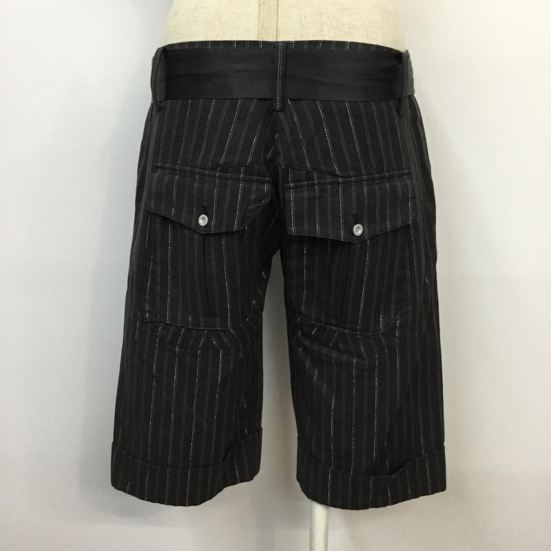 ロペピクニック ROPE PICNIC パンツ ショートパンツ 38 ストライプ チャコールグレー / チャコールグレー / レディース USED 古着 中古 10044651