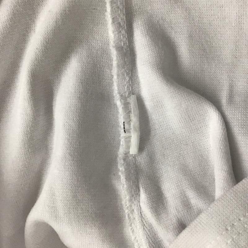 ザラ ZARA カットソー 半袖 半袖カットソー 無地Tシャツ クルーネックカットソー ショート丈 M 無地 白 / ホワイト / レディース USED 古着 中古 10122829