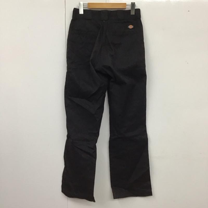 ディッキーズ Dickies パンツ ワークパンツ、ペインターパンツ ワークパンツ ワイドパンツ カジュアルパンツ 28インチ 無地 黒 / ブラック /  メンズ USED 古着 中古 10124645
