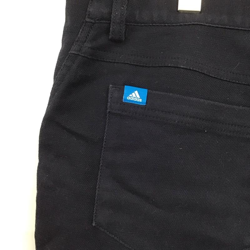 アディダス adidas パンツ ワークパンツ、ペインターパンツ u31313 ゴルフスラックス スウエットライクパンツ スポーツウェア 無地 紺 / ネイビー / メンズ USED 古着 中古 10129507