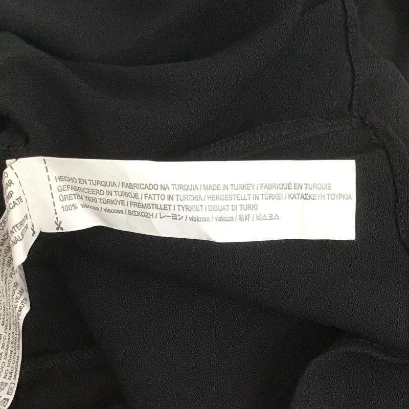 ザラウーマン ZARA WOMAN ワンピース ロングスカート 4886 047 800 キャミソールワンピ M 無地 黒 / ブラック / レディース USED 古着 中古 10107162
