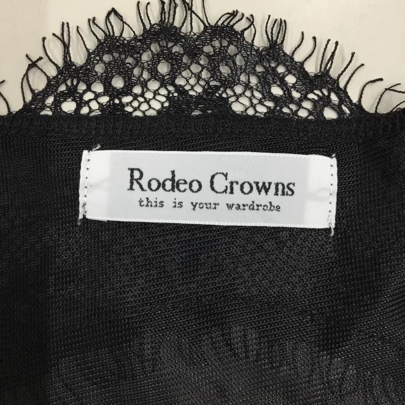 ロデオクラウンズ Rodeo Crowns キャミソール キャミソール 050CSI90-0330 レースキャミソール FREE 黒 / ブラック / レディース USED 古着 中古 10118496