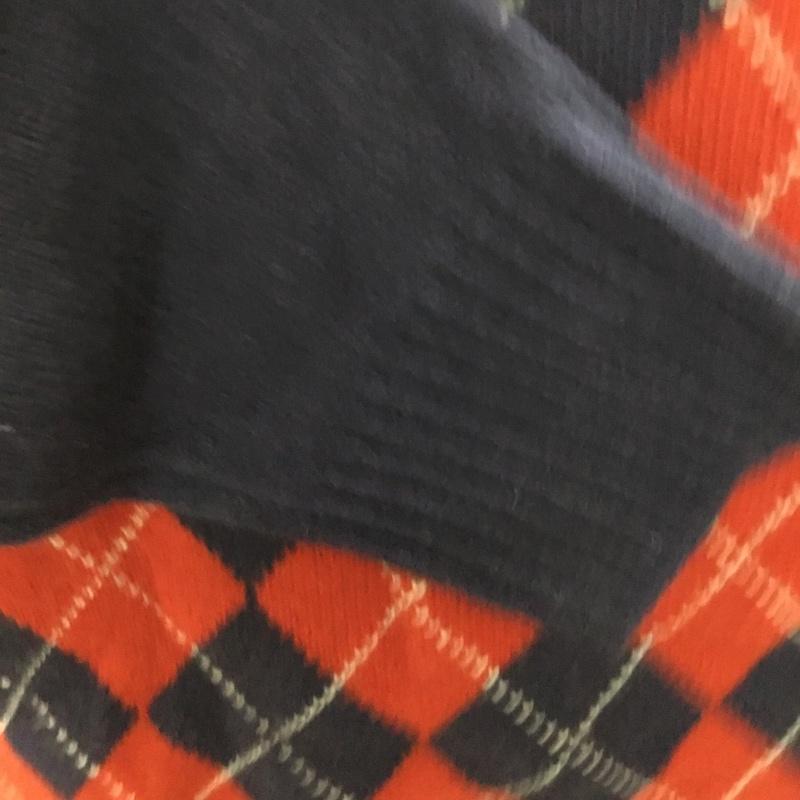 ブルックスブラザーズ BROOKS BROTHERS ニット、セーター 長袖 長袖ニットカットソー ニット セーター ジップネックニット M プリント マルチカラー / マルチカラー / メンズ USED 古着 中古 10113876