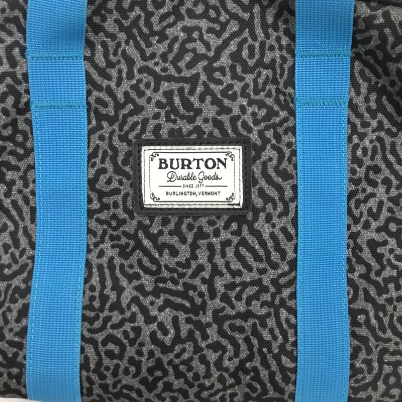 バートン BURTON バッグ バッグ 小物入れ ハンドバッグ 総柄 灰 / グレー / X 青 / ブルー / メンズ USED 古着 中古 10131588
