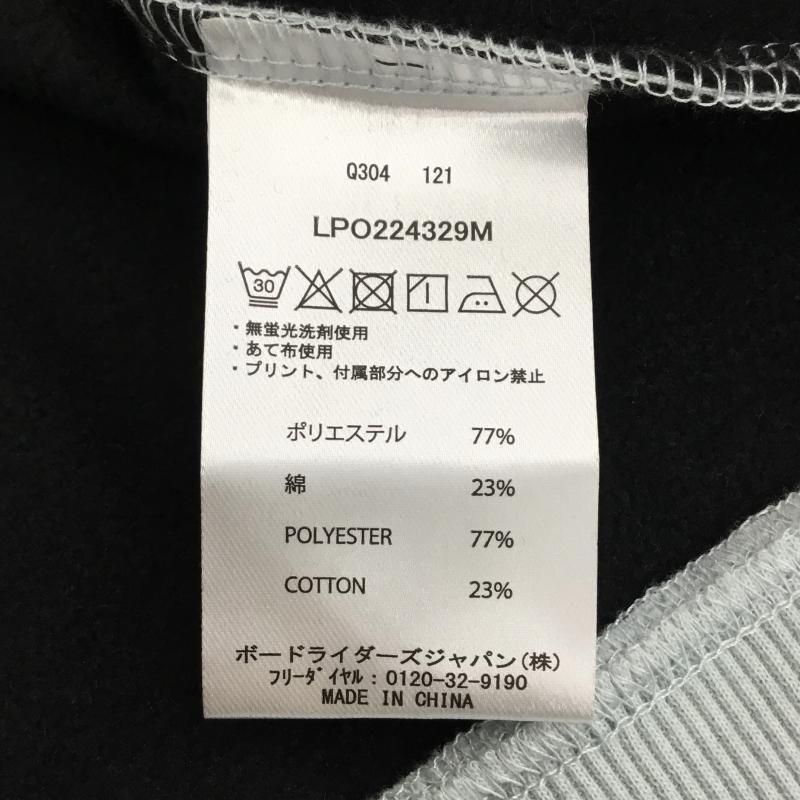 ディーシー DC トレーナー 長袖 L プリント 水色 / ライトブルー / レディース USED 古着 中古 10138234