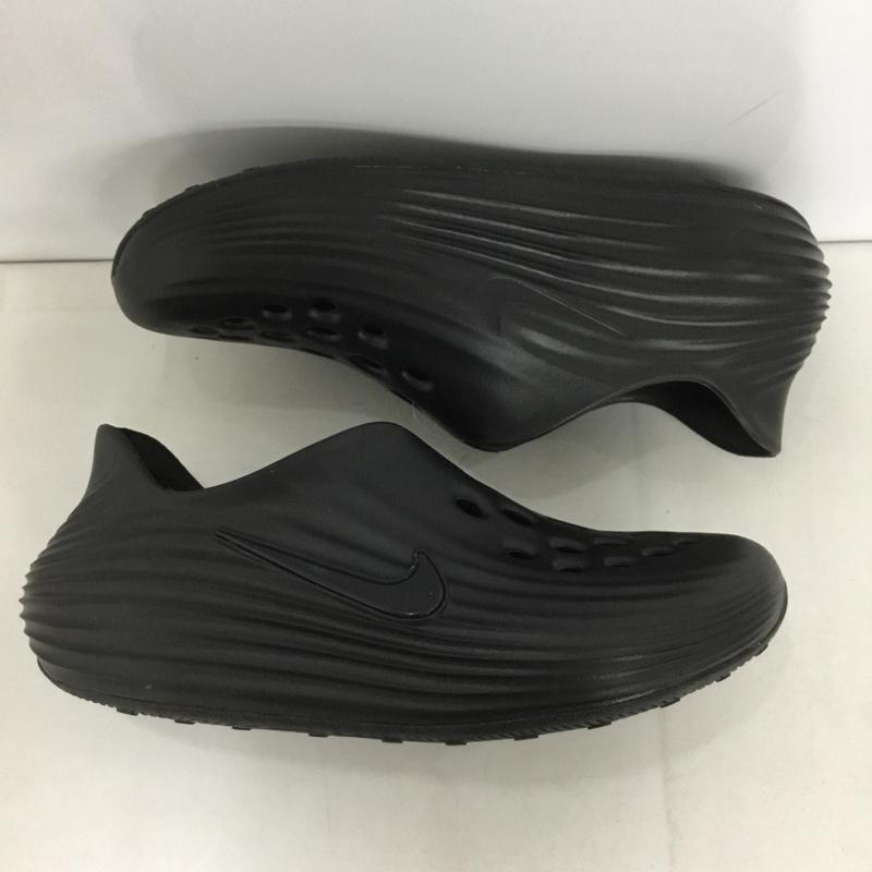 ナイキ NIKE スリッポン スリッポン HV5060-001 ReactX Rejuven8 リカバリーシューズ ワンポイント 黒 / ブラック / メンズ USED 古着 中古 10133817
