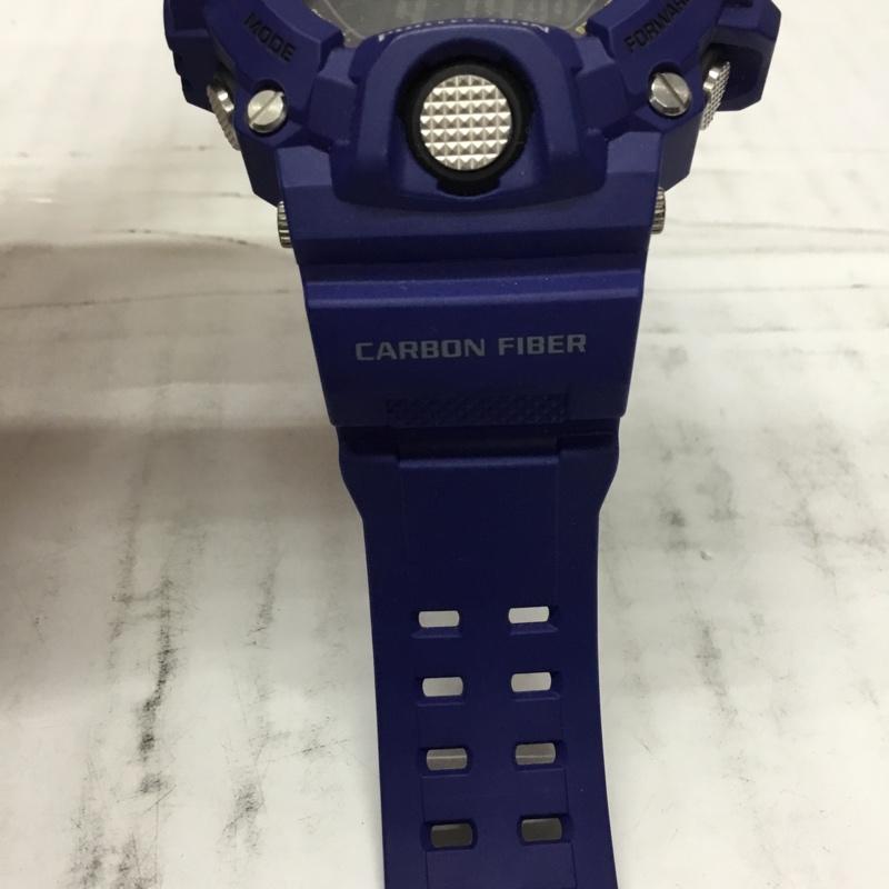 ジーショック G-SHOCK 腕時計 デジタル GW-9400NVJ RANGEMAN 箱有 ロゴ、文字 紺 / ネイビー / メンズ USED 古着 中古 10106424