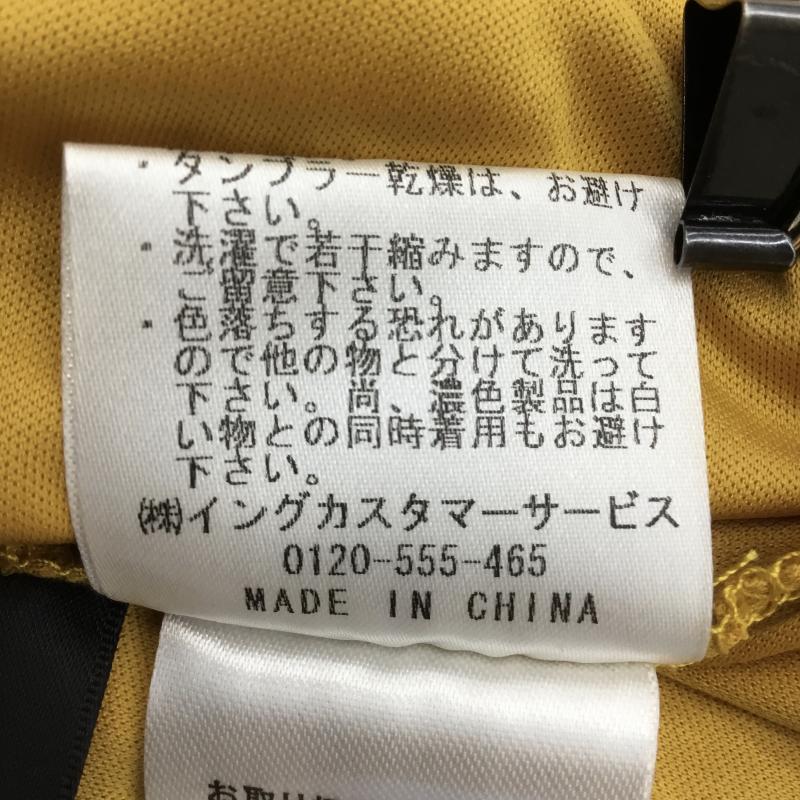 イング INGNI カットソー 半袖 M 花柄 マスタード / マスタード / レディース USED 古着 中古 10141843