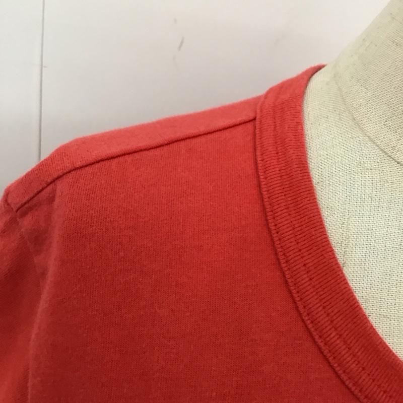 プレイコムデギャルソン PLAY COMME des GARCONS Tシャツ 半袖 az-t123 半袖カットソー プリントTシャツ S プリント 赤 / レッド / レディース USED 古着 中古 10114672