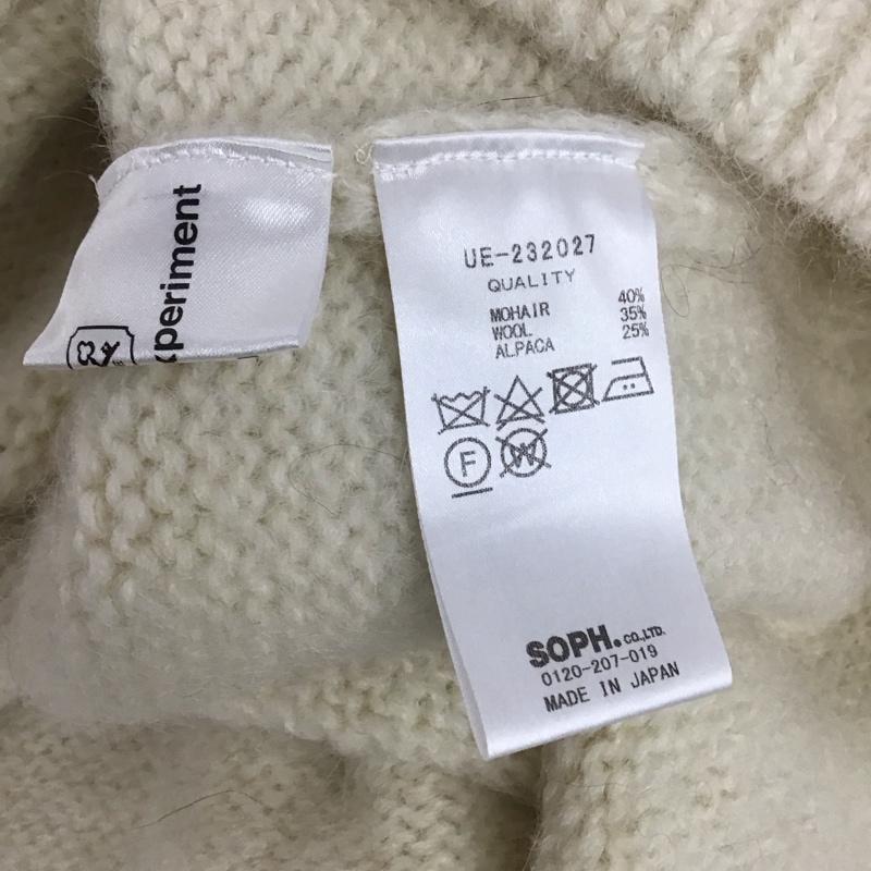 ユニフォームエクスペリメント uniform experiment ニット、セーター 長袖 ue-232027 MOHAIRNORDICCREWNECKKNIT 長袖ニット 1 プリント マルチカラー / マルチカラー / メンズ USED 古着 中古 10123719