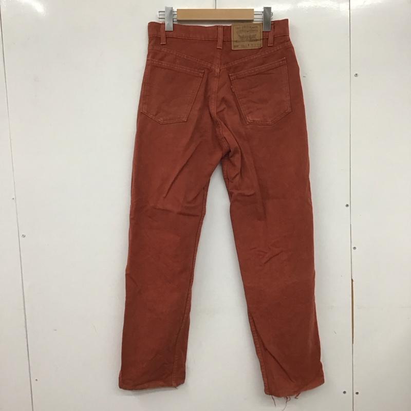 リーバイス Levi s パンツ デニム、ジーンズ 40555-2873 90年代 RELAXED FIT W32 L32 31インチ 無地 橙 / オレンジ / メンズ USED 古着 中古 10133261