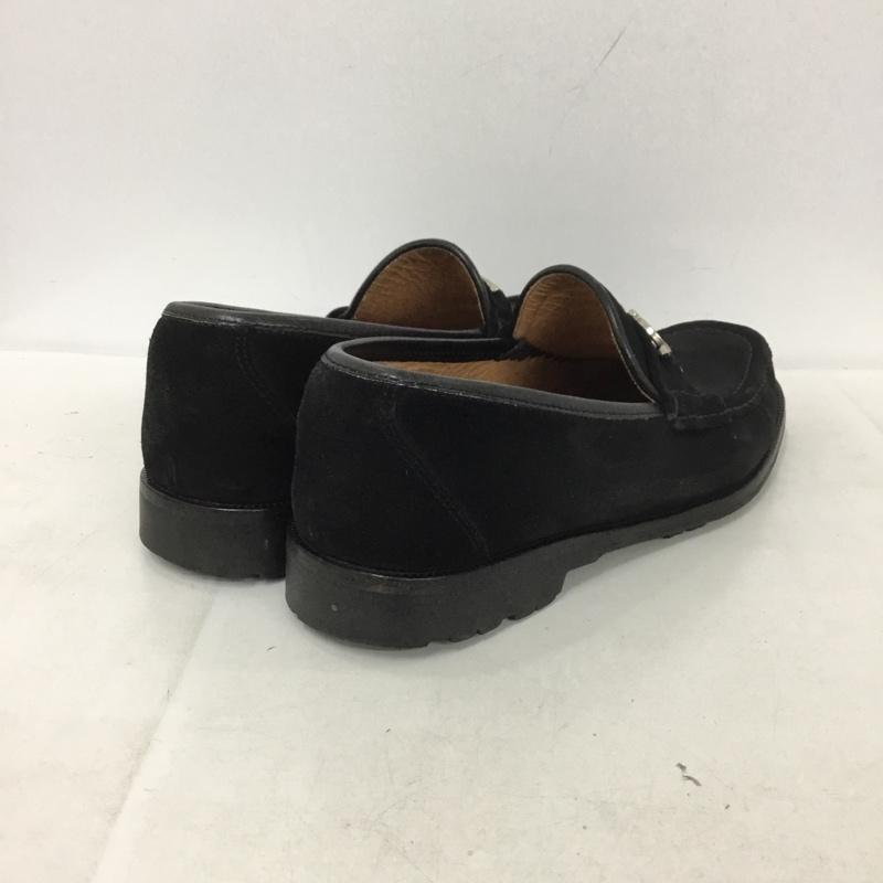 サルヴァトーレフェラガモ Salvatore Ferragamo ローファー ローファー UR56584 7.5 無地 黒 / ブラック / メンズ USED 古着 中古 10138004