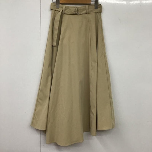 アルシーヴ archives スカート ロングスカート 無地 ベージュ / ベージュ /  レディース USED 古着 中古 10131856