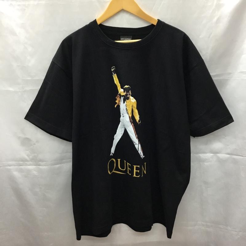 古着 USED Tシャツ 半袖 半袖カットソー プリントTシャツ クルーネックカットソー バンドTシャツ XL プリント 黒 / ブラック / メンズ USED 古着 中古 10106910