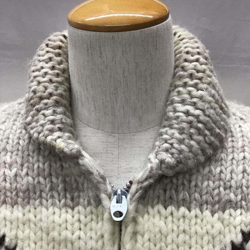 カナディアンセーター Canadian Sweater ジャケット、上着 ジャケット、ブレザー ジップアップジャケット ニットジャケット カジュアルジャケット カーディガン アウター プリント マルチカラー / マルチカラー / メンズ USED 古着 中古 10113589