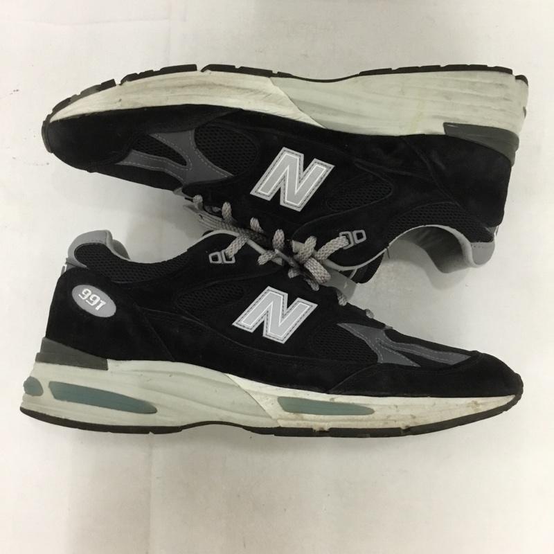 ニューバランス New Balance スニーカー スニーカー U991BK2 Made in UK 991 USA9 US:9 ロゴ、文字 黒 / ブラック / メンズ USED 古着 中古 10136684