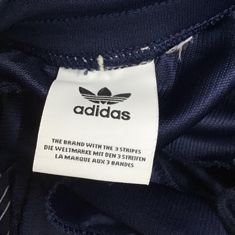 アディダス adidas パンツ ワークパンツ、ペインターパンツ ジャージ パンツ ワイドパンツ カジュアルパンツ トラックパンツ 無地 紺 / ネイビー /  メンズ USED 古着 中古 10123689