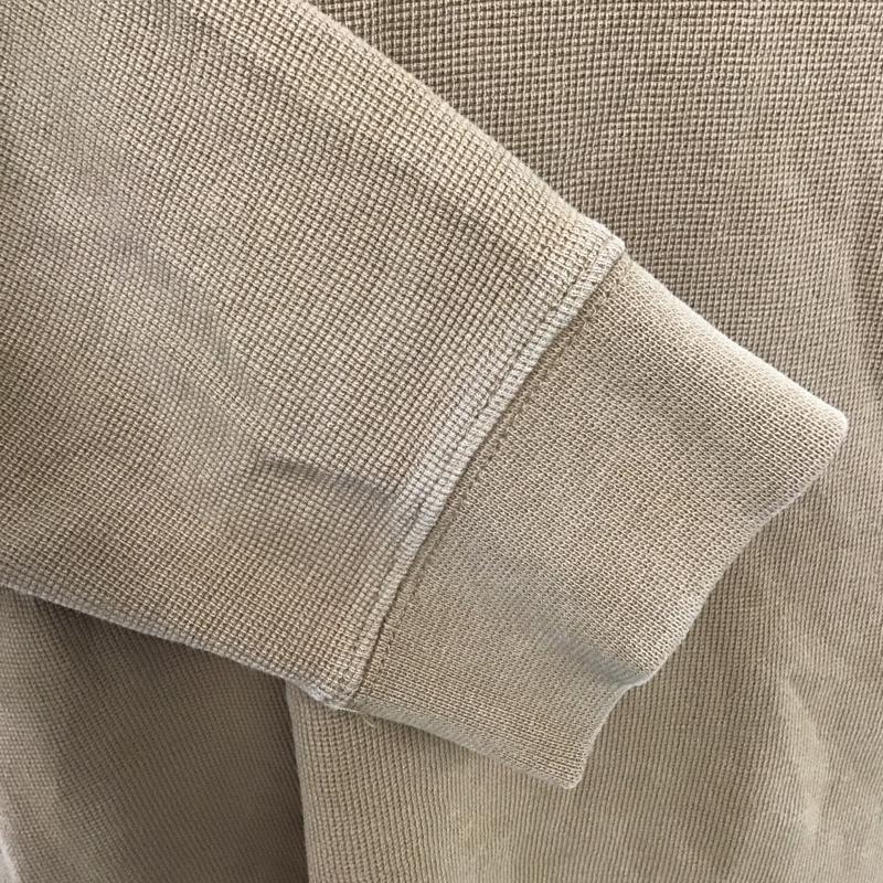 カーハート Carhartt カットソー 長袖 k200brn CottonLongSleeveHenleyShirt 長袖Tシャツ ヘンリーネックカットソー L 無地 茶 / ブラウン /  メンズ USED 古着 中古 10111630