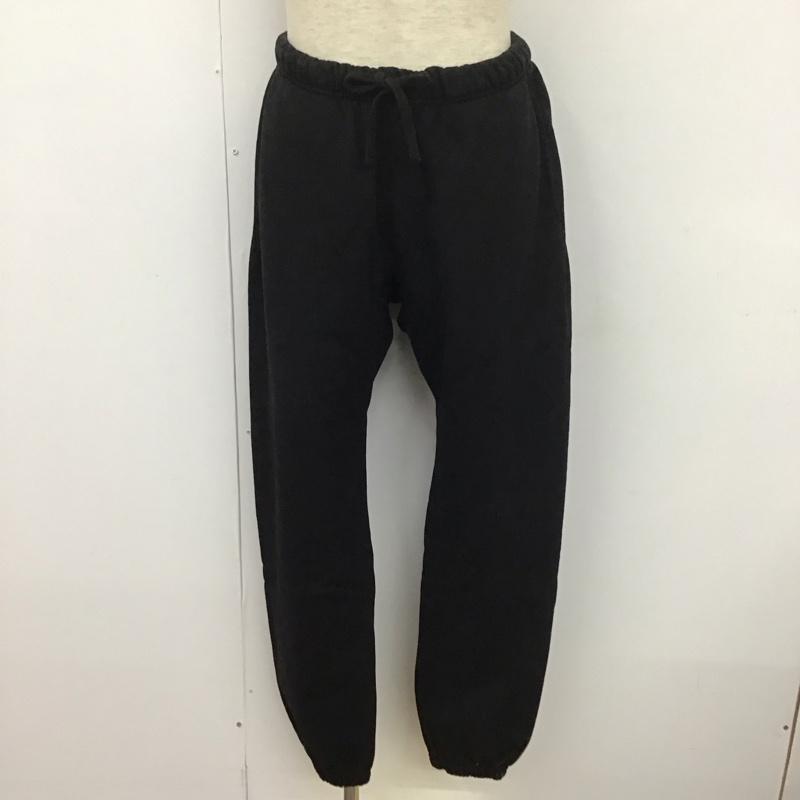 ハニーフィッツ honey fitz ボトムス ボトムス スウェットパンツ カジュアルパンツ ジャージ ワイドパンツ L 無地 黒 / ブラック / メンズ USED 古着 中古 10110204