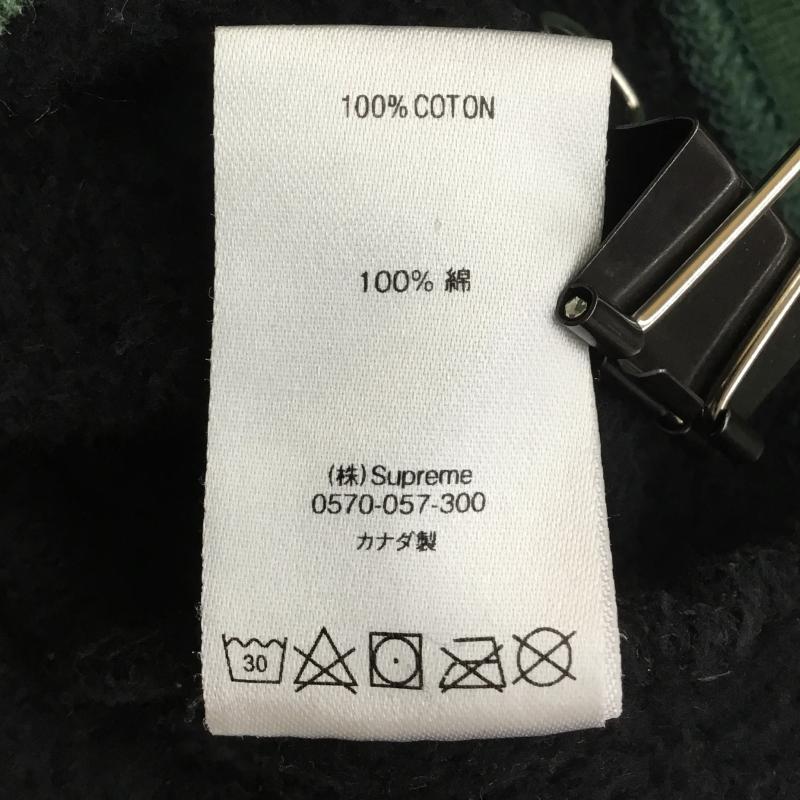 シュプリーム Supreme パーカー 長袖 FW19 Paneled Arc Hooded Sweatshirt L ロゴ、文字 黒 / ブラック / X 緑 / グリーン / メンズ USED 古着 中古 10150029