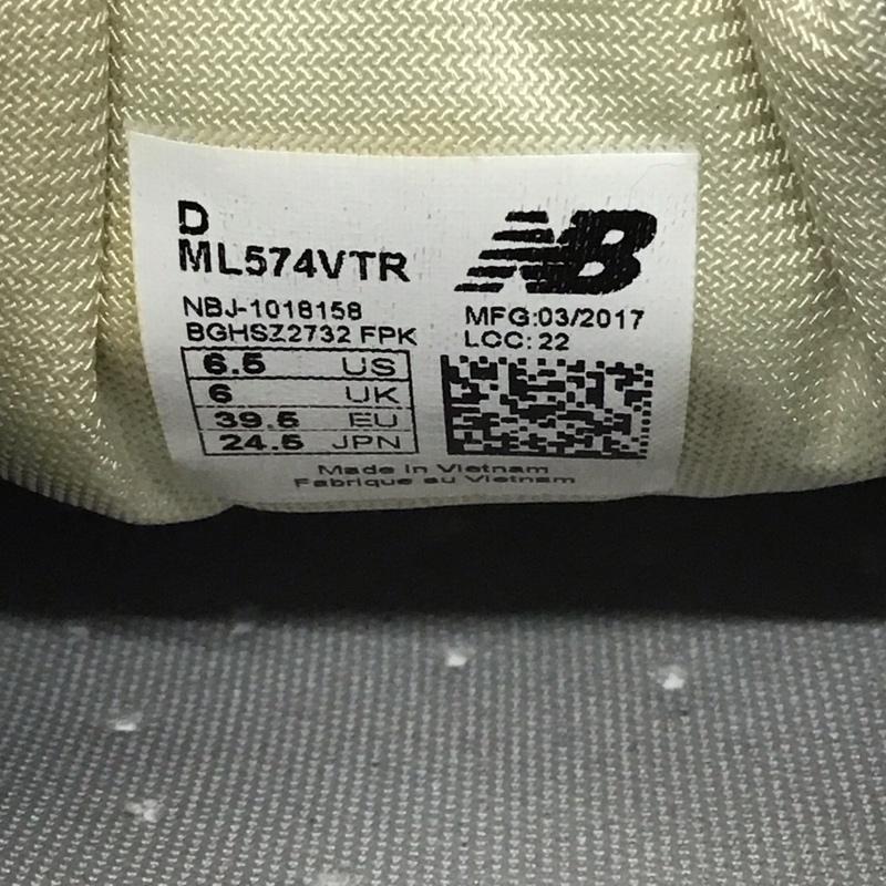 ニューバランス New Balance スニーカー スニーカー ML574VTR 24.5cm 24.5cm ロゴ、文字 青 / ブルー / レディース USED 古着 中古 10116062
