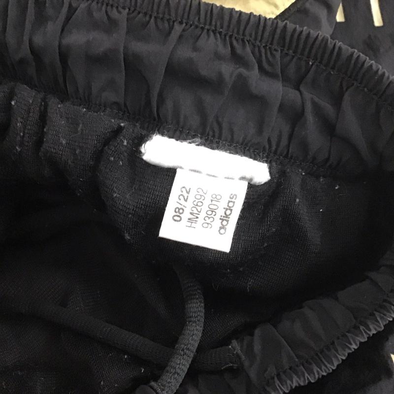 アディダス adidas ボトムス ボトムス HM2692 ウーブンパンツ ウインドロングパンツ ナイロンパンツ 2XL ロゴ、文字 黒 / ブラック / X ベージュ / ベージュ / メンズ USED 古着 中古 10139500