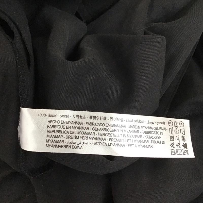 ザラ ZARA ジャケット、上着 ジャケット、ブレザー 8073 044 800 トレンチ S 無地 黒 / ブラック / レディース USED 古着 中古 10113512