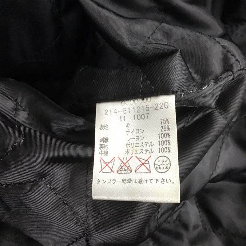トミー TOMMY コート ピーコート 214-611215-220 M ロゴ、文字 灰 / グレー / メンズ USED 古着 中古 10106907