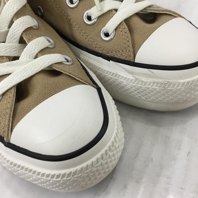 コンバース CONVERSE スニーカー スニーカー 5CL362 プラットフォーム 厚底 23.5cm 23.5cm ロゴ、文字 ベージュ / ベージュ / X 白 / ホワイト / レディース USED 古着 中古 10109893